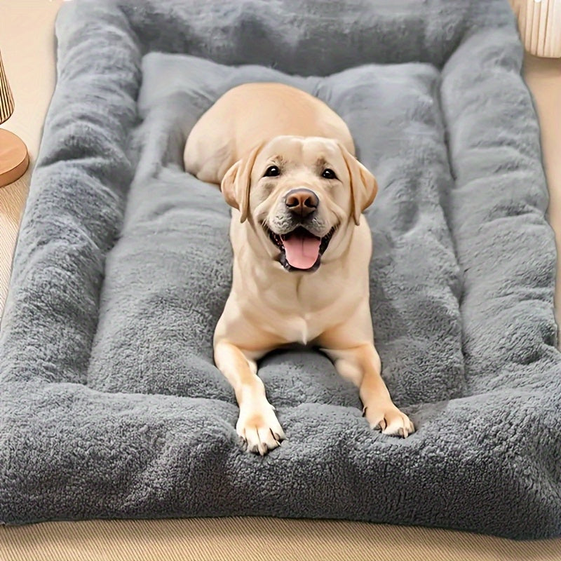 Extra-Large Plush Dog Sofa Bed with Non-Slip Base-4
