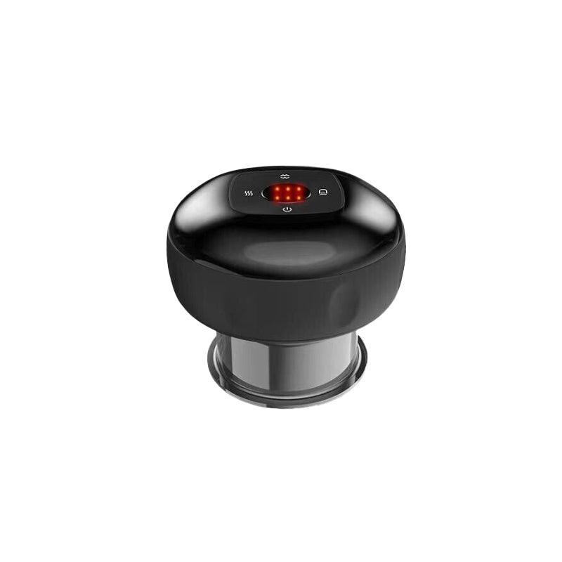 Electric Intelligent Vacuum Cupping Therapy Red Light Heating Body Slimming - Blue