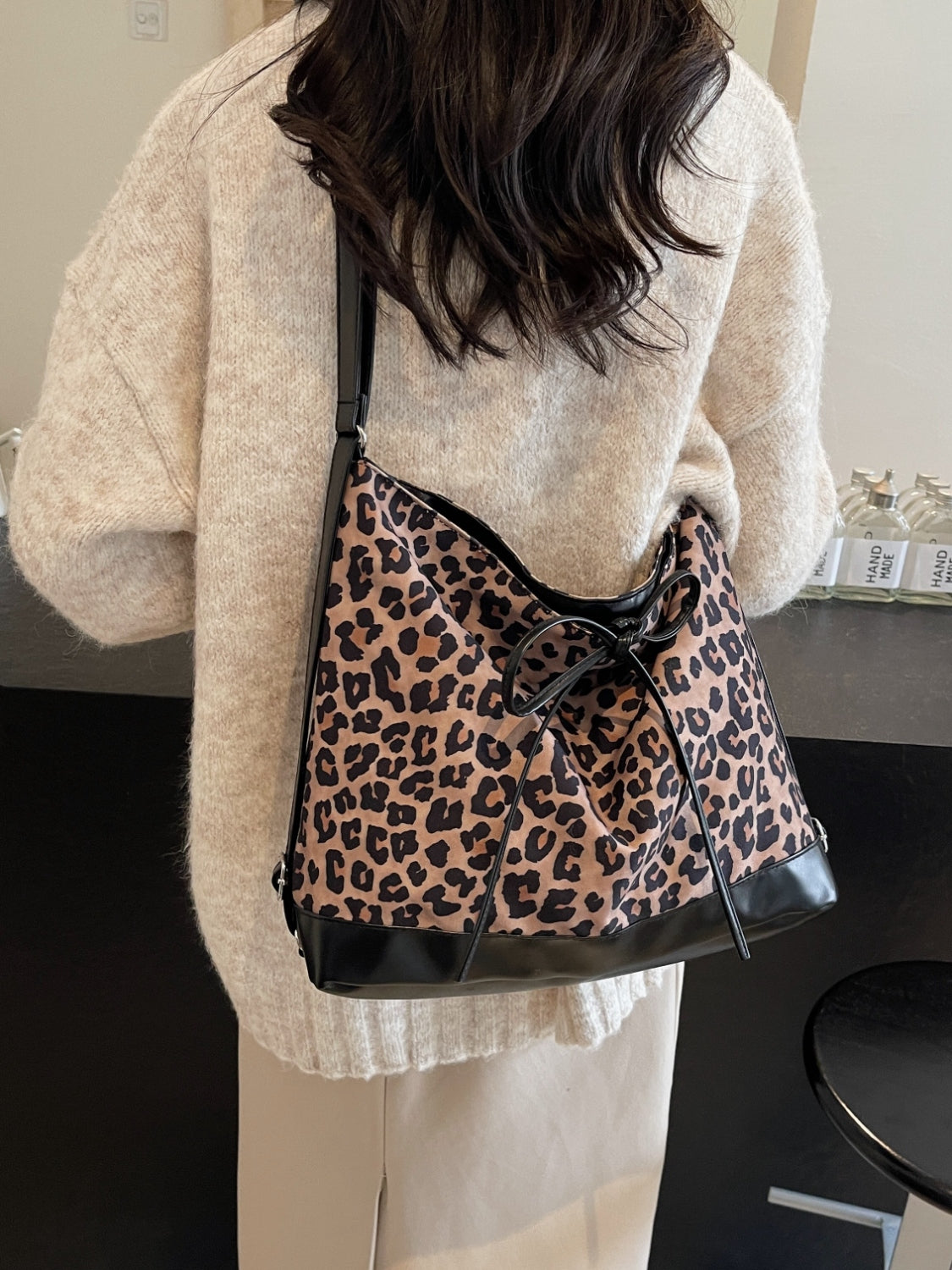 Leopard Dual Purpose Crossbody Bag